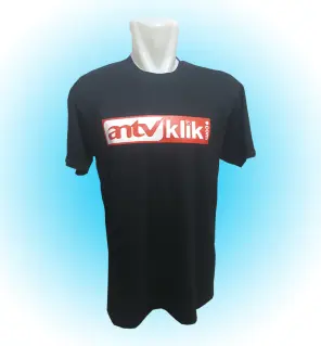T-Shirt T shirt Gildan hitam 1 kaos_antv