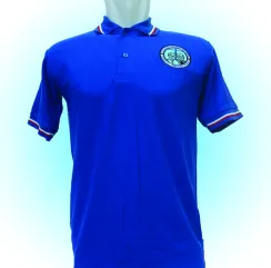 Polo shirt Lacoste CVC  Cotton Bordir  Kerah aksen